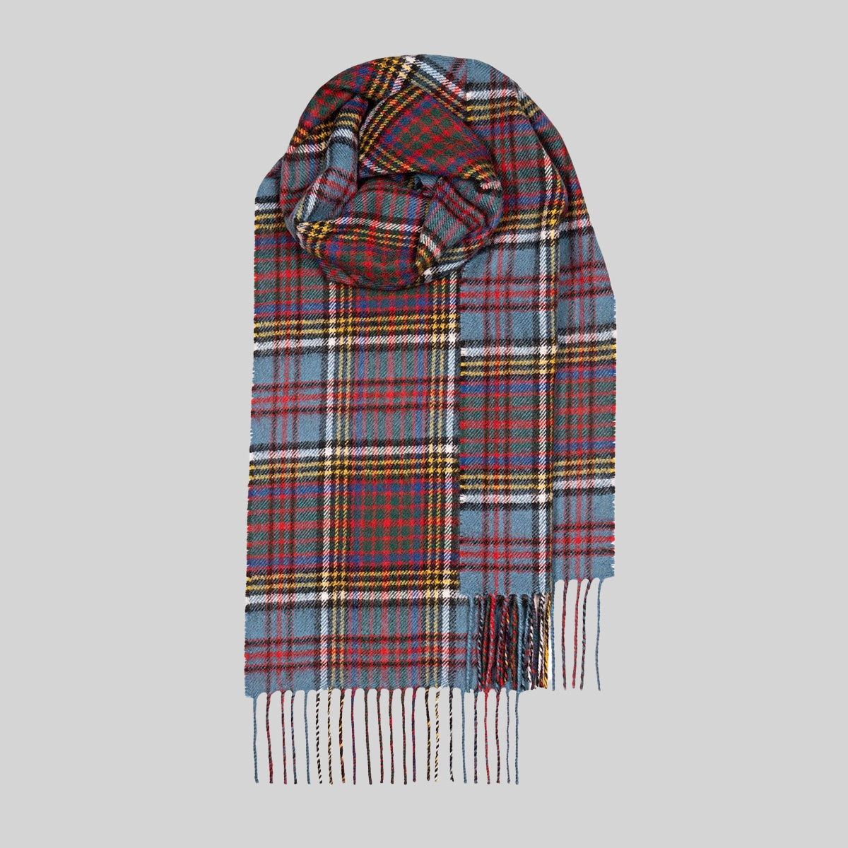 Anderson Modern Tartan Lochcarron Lambswool Scarf