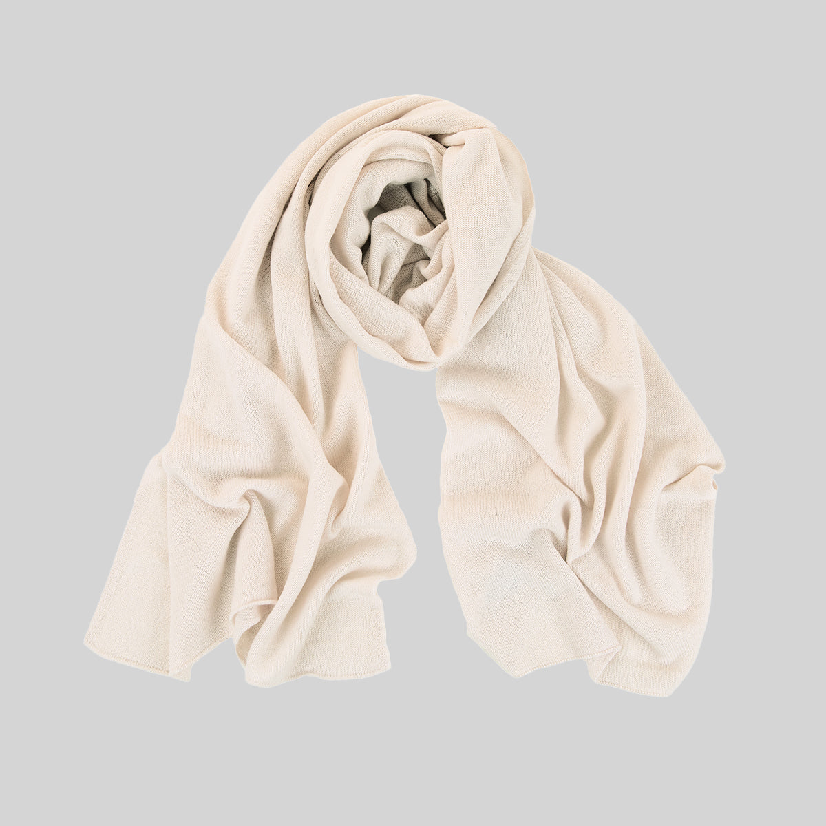 Gauzy Knit Cashmere Scarf