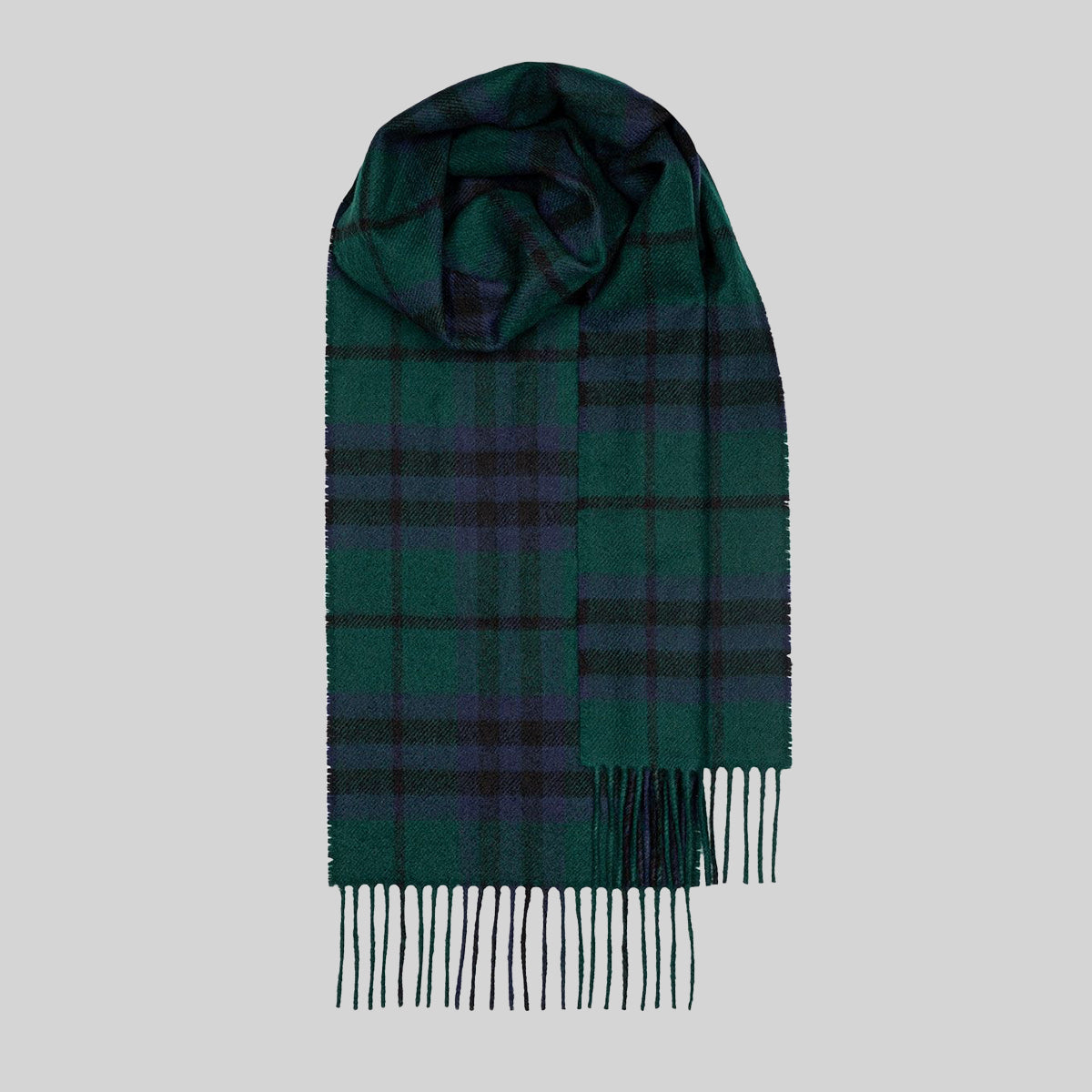 Austin Modern Tartan Lochcarron Lambswool Scarf