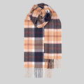 Bannockbane Navy Tartan Lochcarron Lambswool Scarf