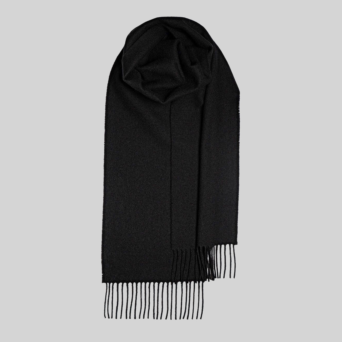 Bowhill Plain Coloured Lochcarron Lambswool Scarf