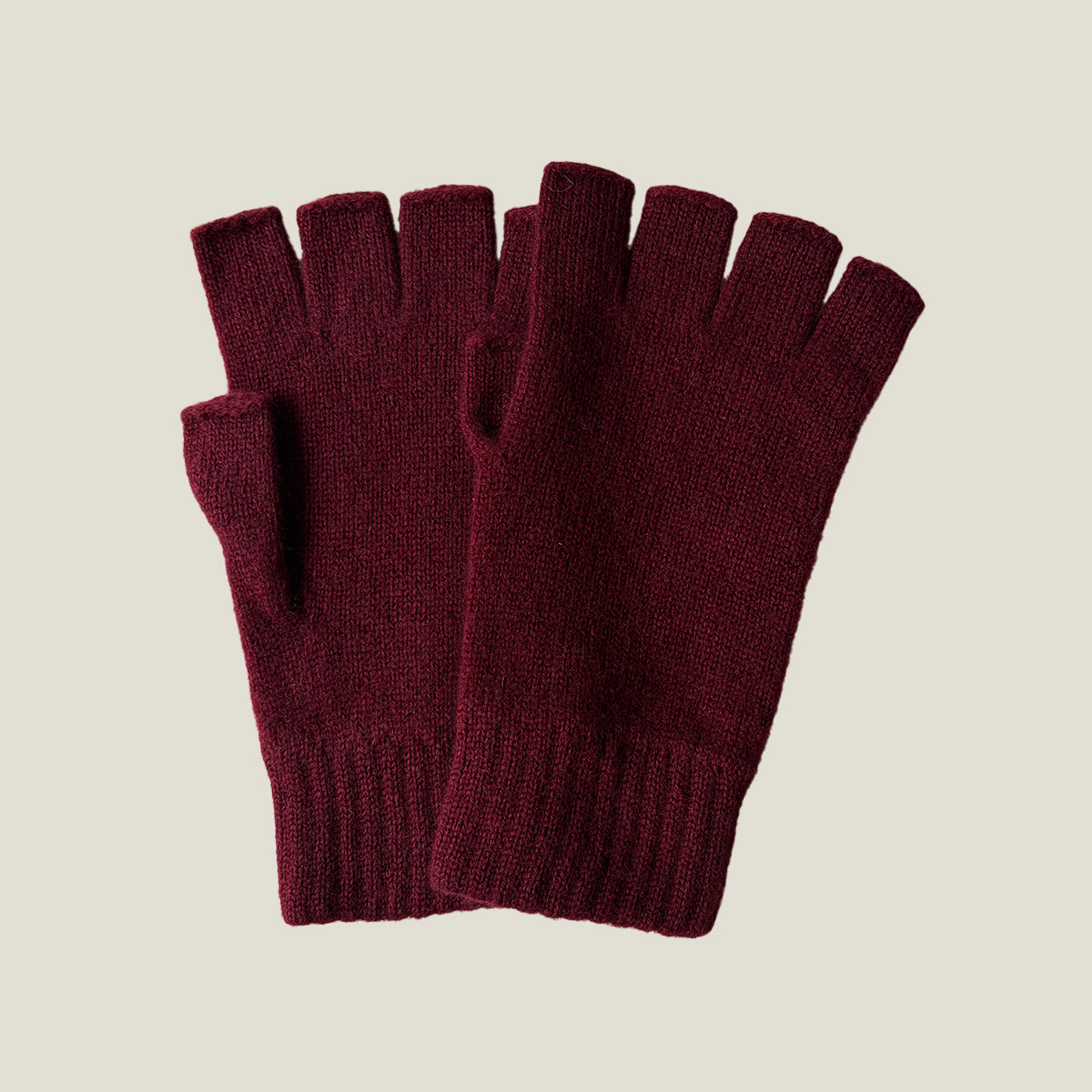 Men's Cashmere Fingerless Gloves