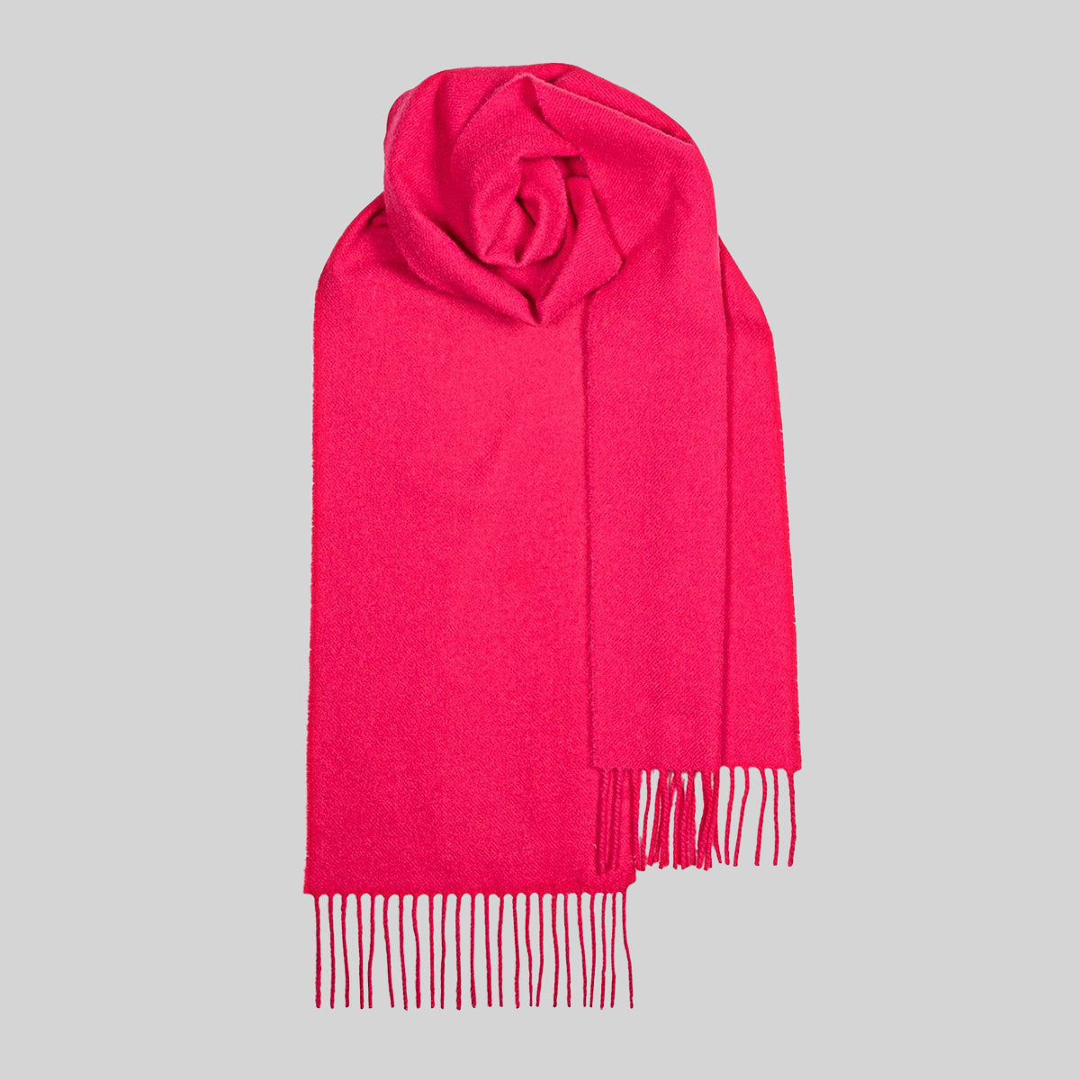 Bowhill Plain Coloured Lochcarron Lambswool Scarf