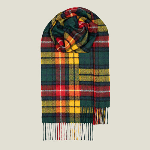 Buchanan Tartan Lochcarron Lambswool Scarf