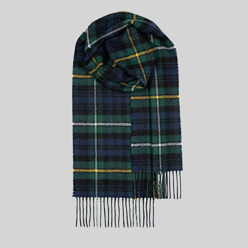 Campbell Tartan Lochcarron Lambswool Scarf