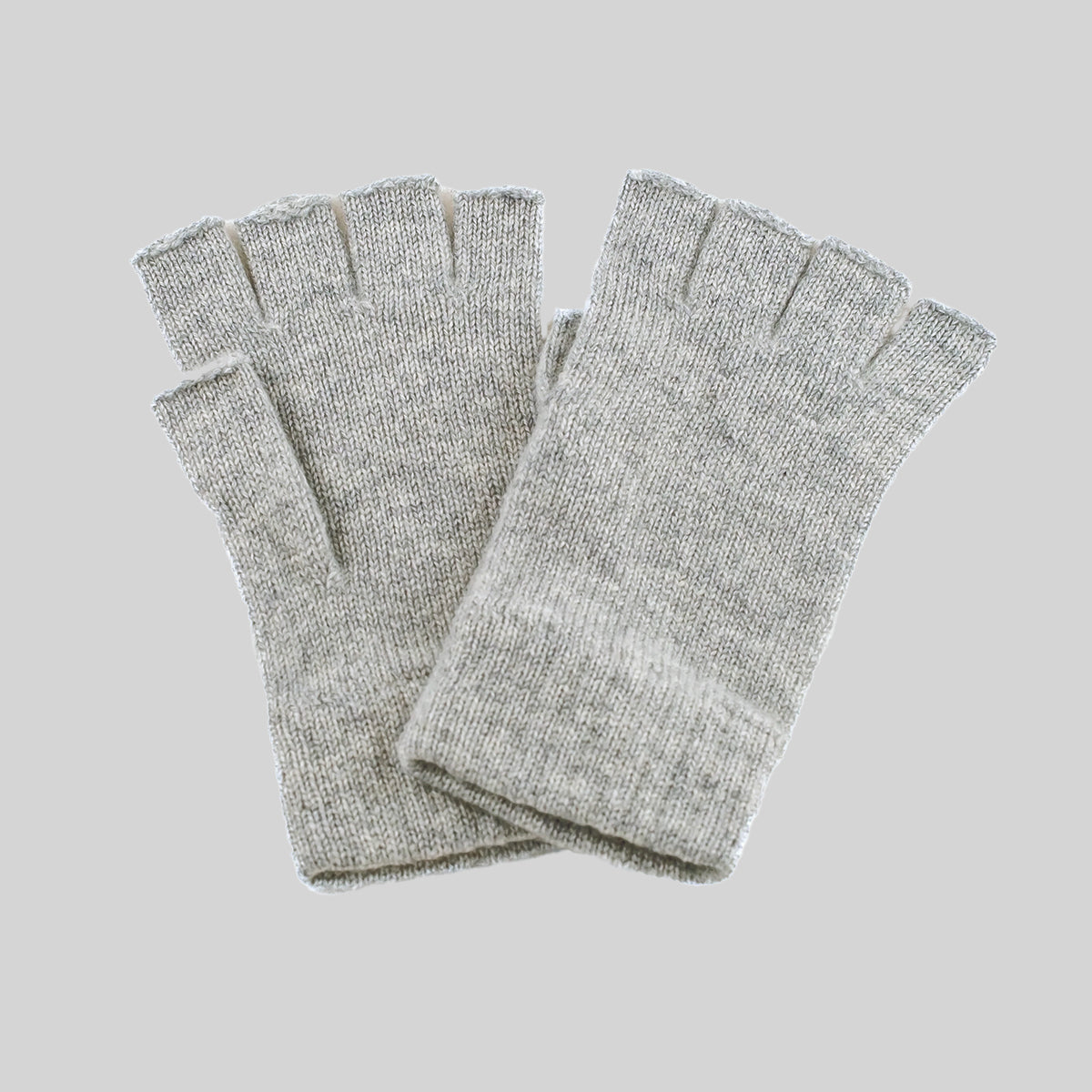 Men's Cashmere Fingerless Gloves