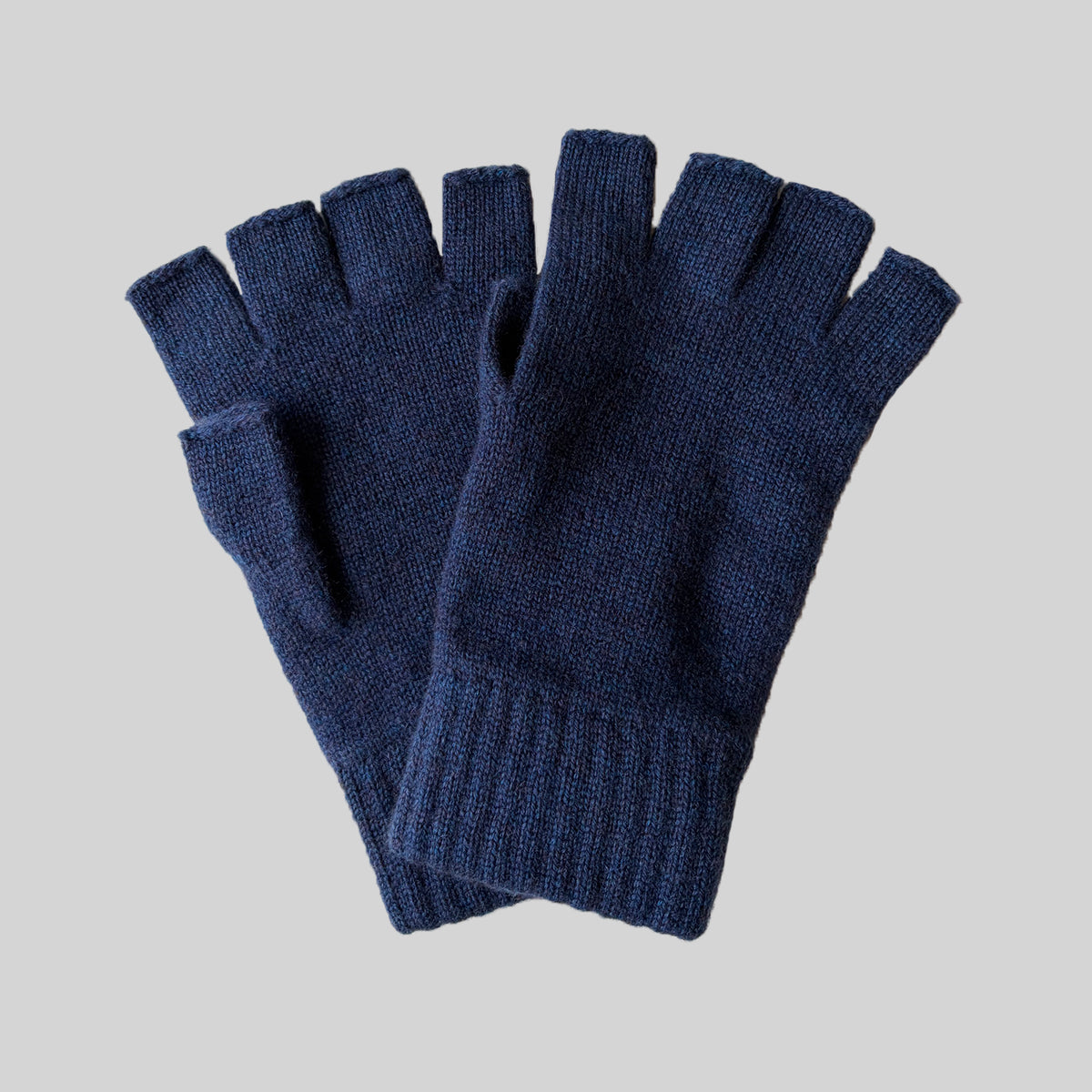 Men's Cashmere Fingerless Gloves