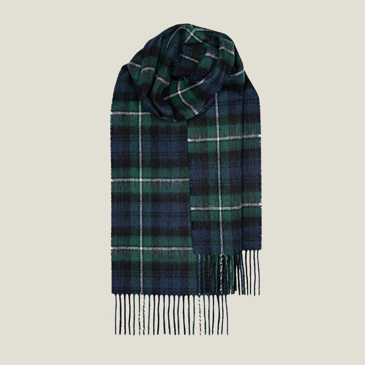 Forbes Modern Tartan Lochcarron Lambswool Scarf
