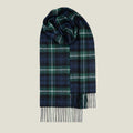 Lamont Modern Tartan Lochcarron Lambswool Scarf