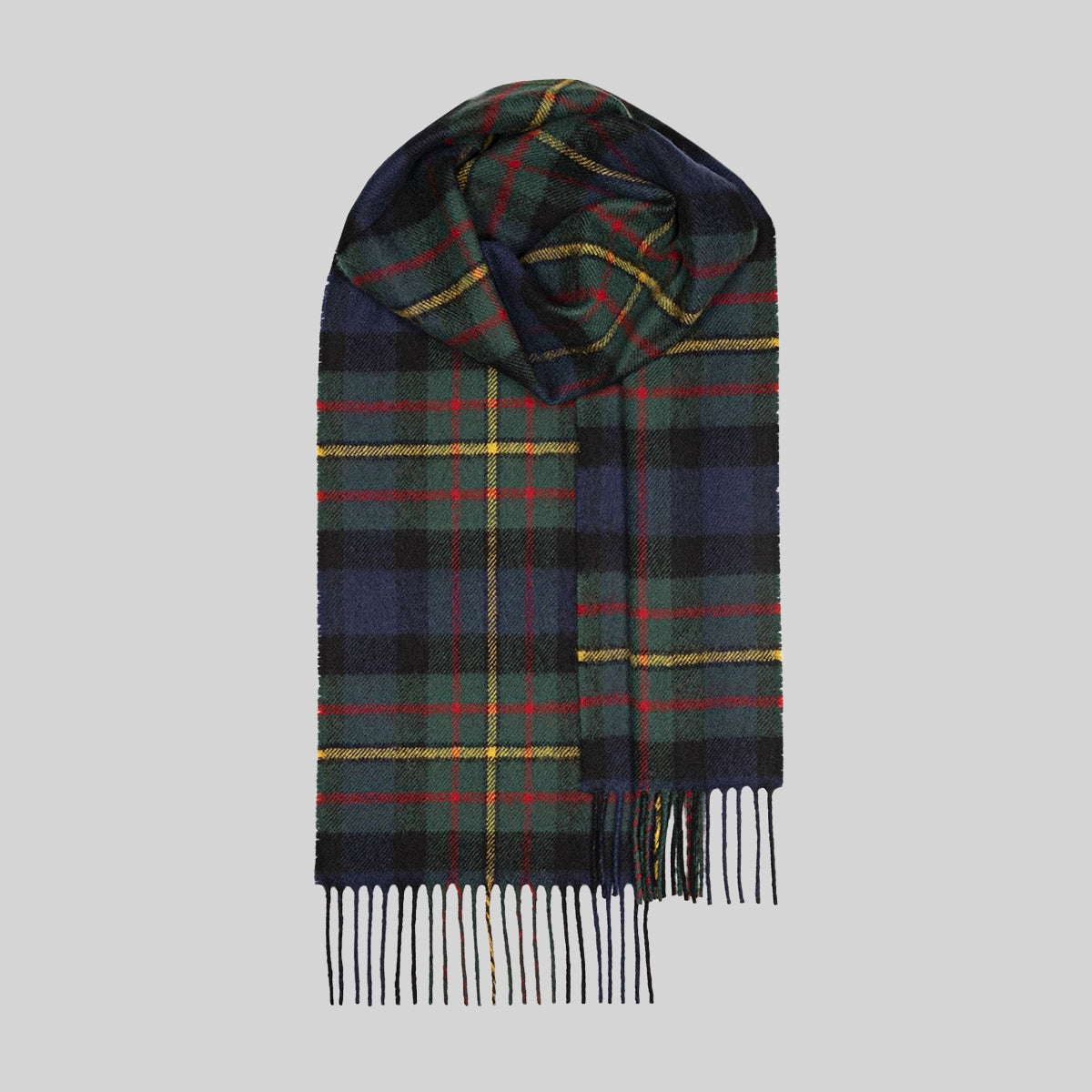 MacLaren Modern Tartan Lochcarron Lambswool Scarf
