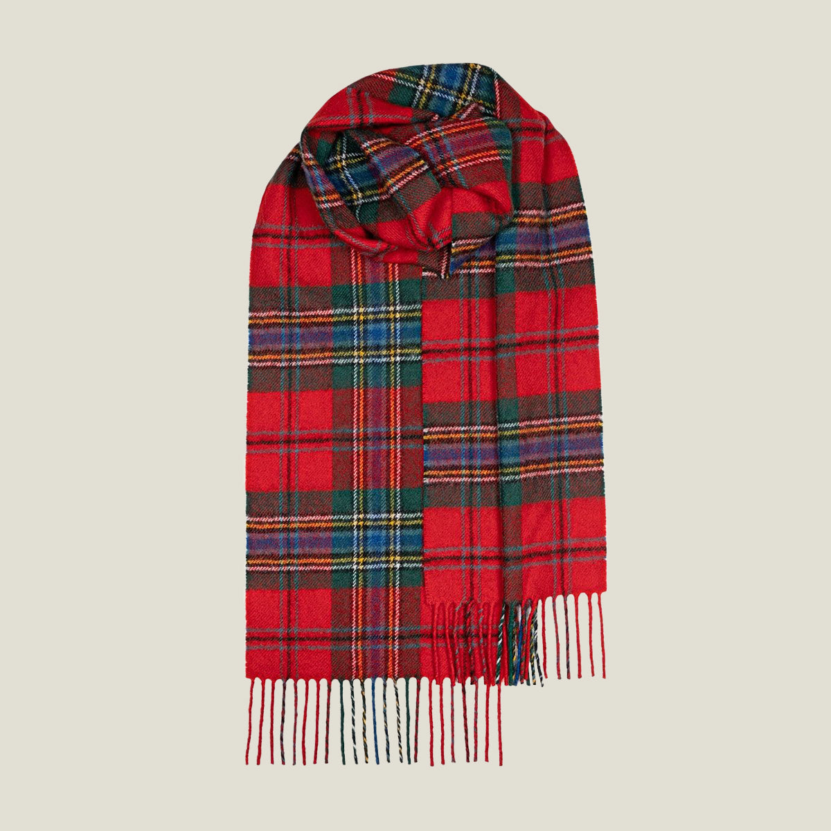MacLean of Duart Tartan Lochcarron Lambswool Scarf