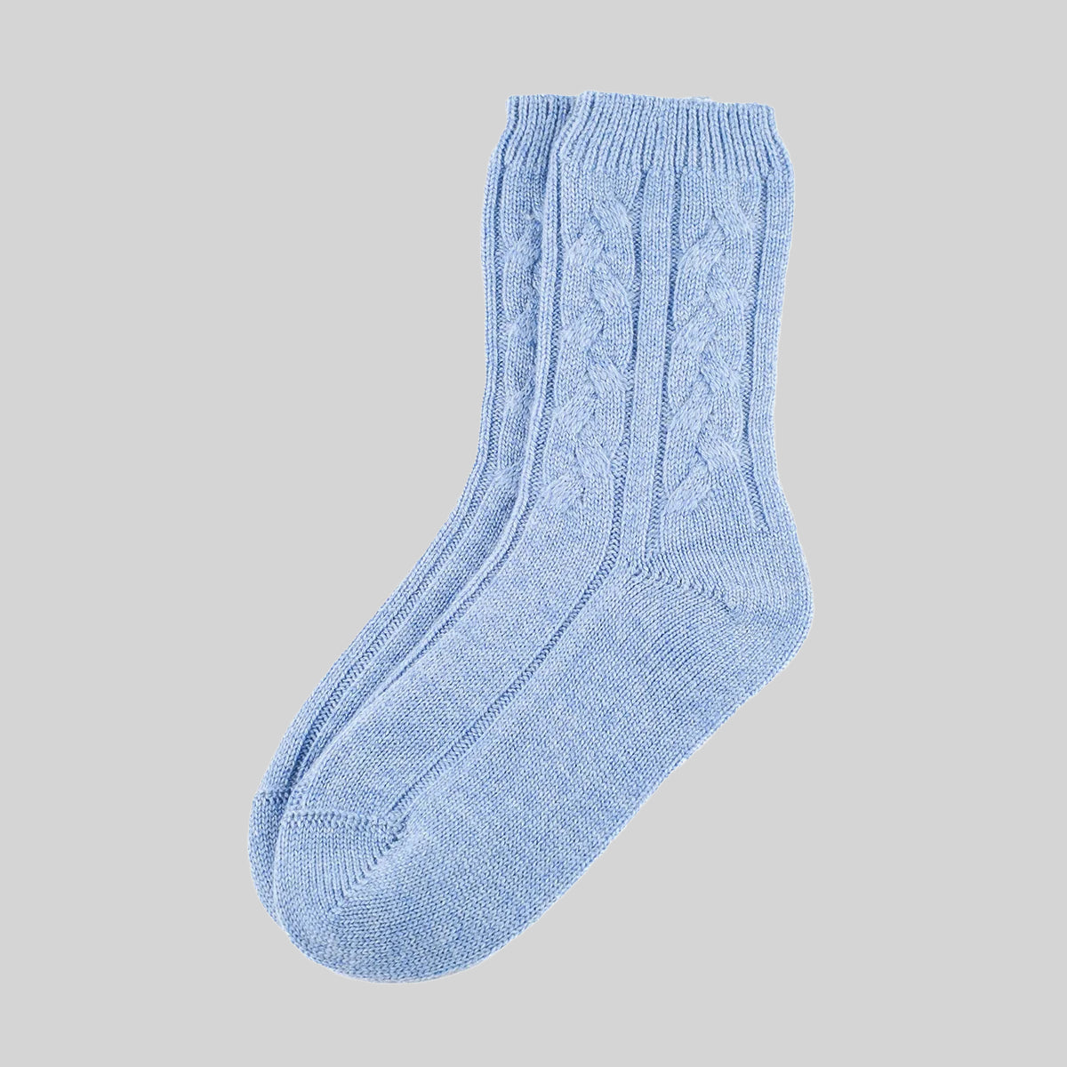 Women's Cashmere Cable Socks