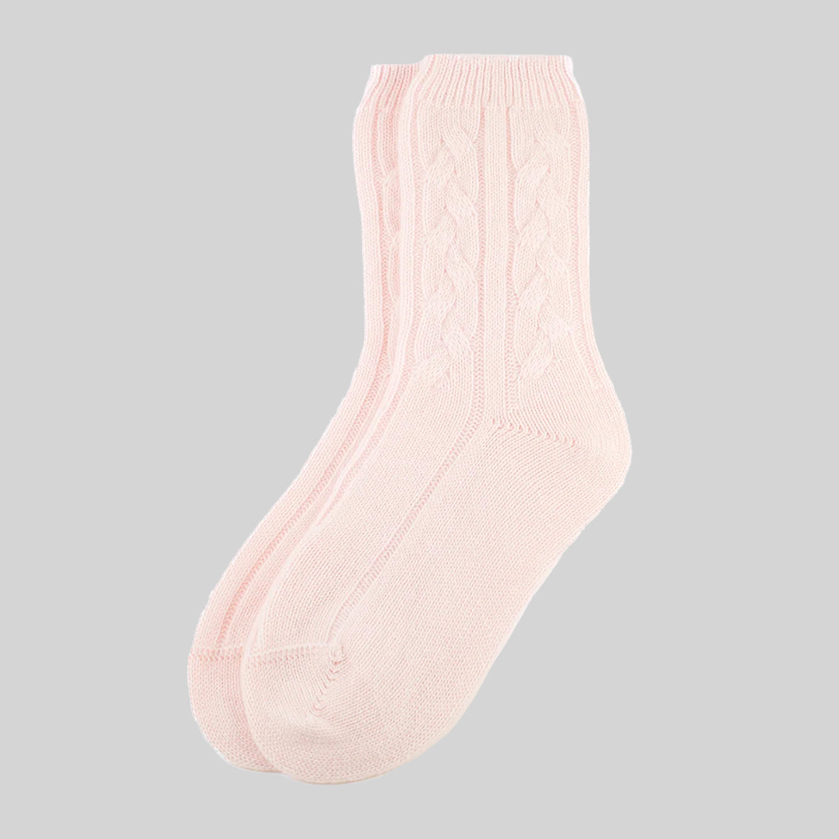 Women's Cashmere Cable Socks