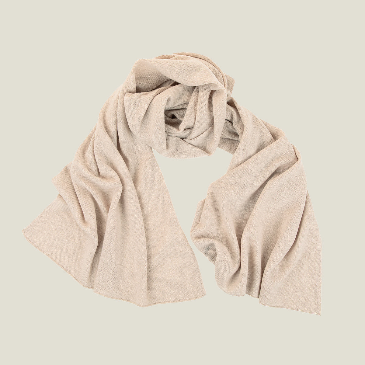 Gauzy Knit Cashmere Scarf
