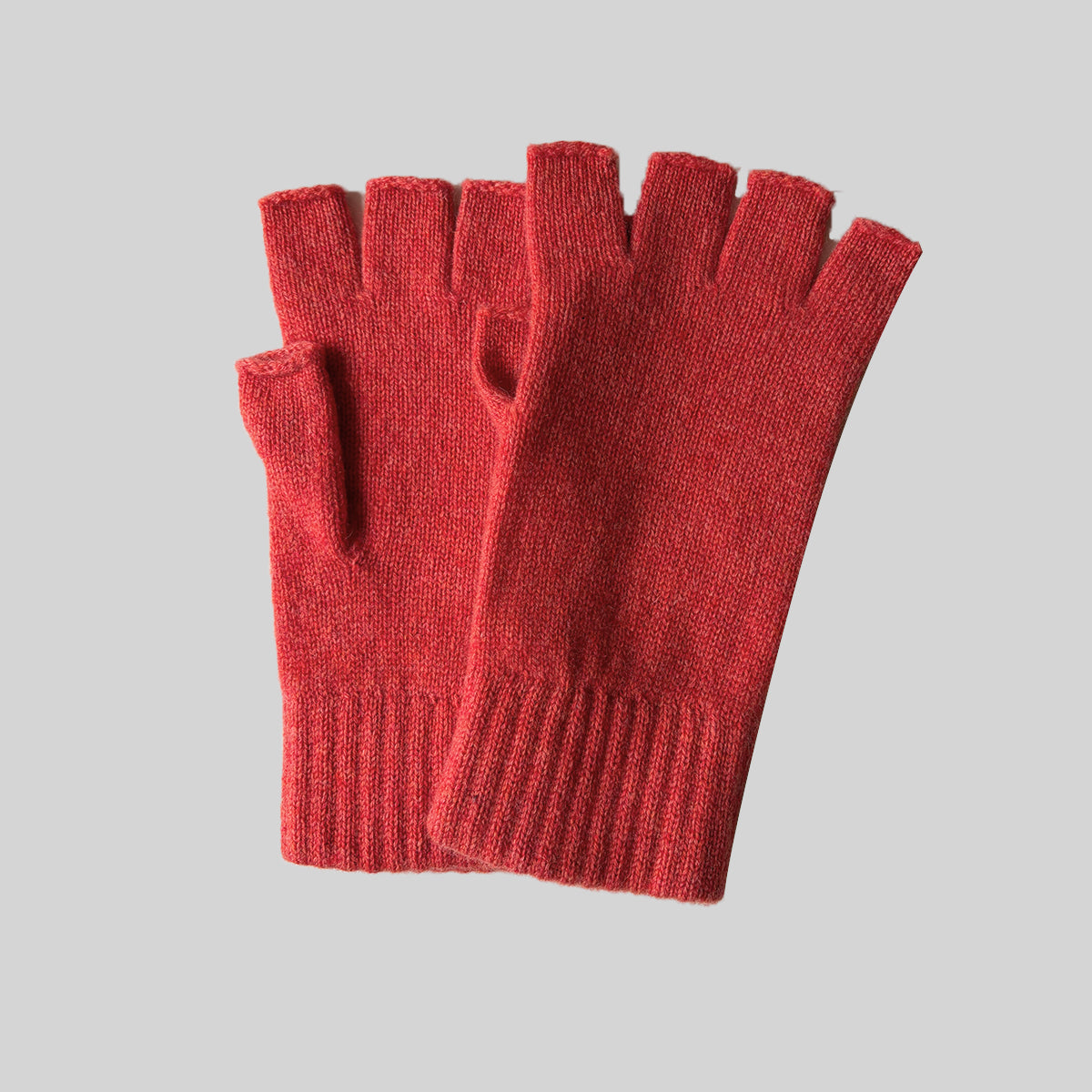 Men's Cashmere Fingerless Gloves