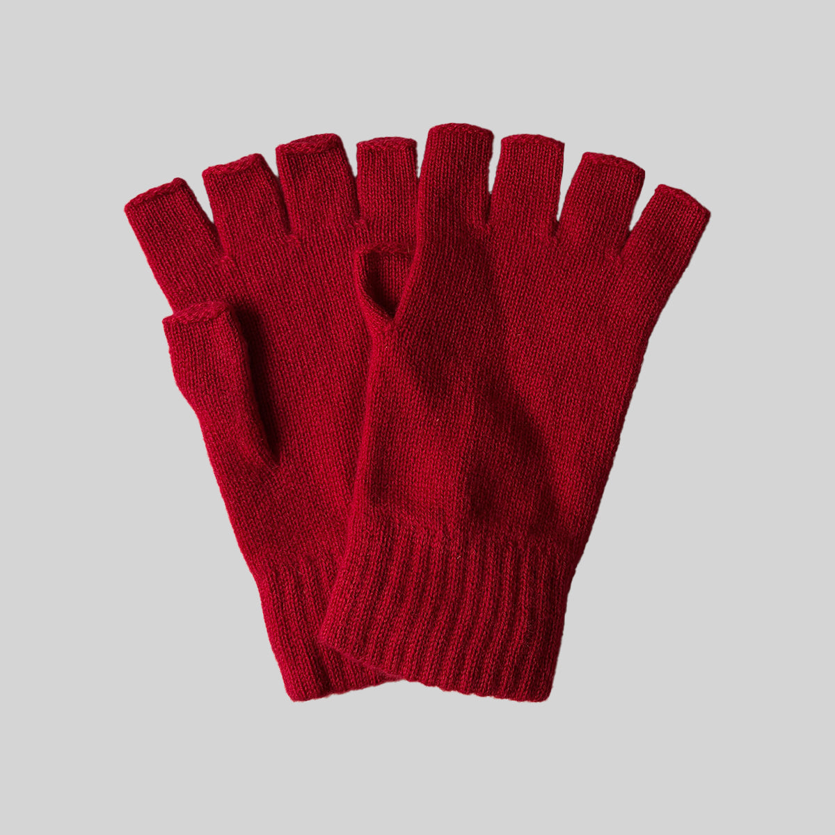 Men's Cashmere Fingerless Gloves