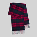Red & Green Check Cashmere Scarf