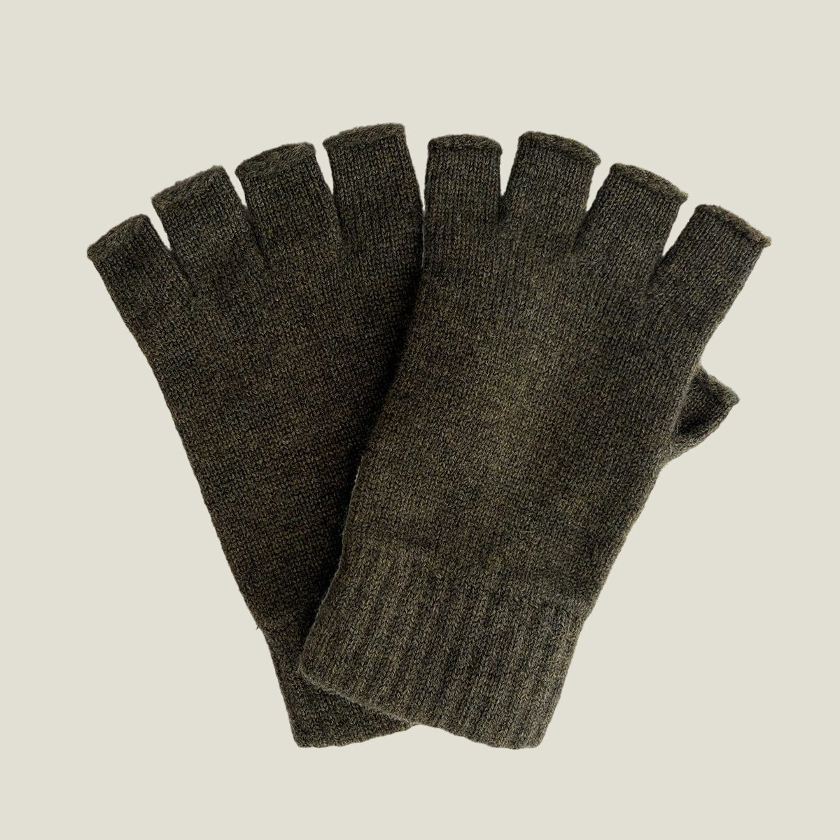 Men's Cashmere Fingerless Gloves