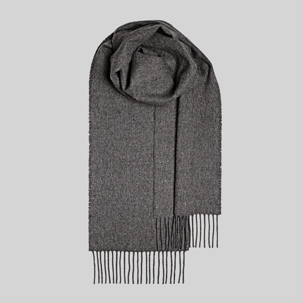 Bowhill Plain Coloured Lochcarron Lambswool Scarf